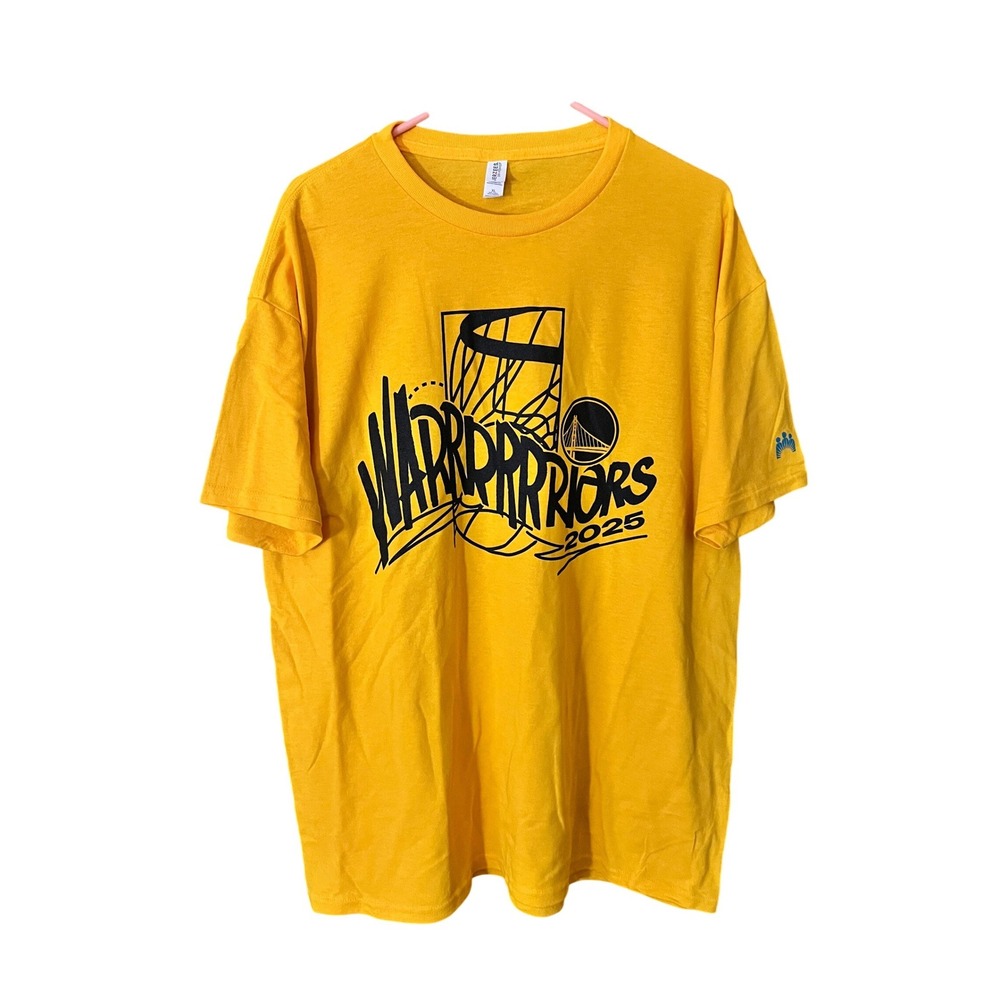 Golden State Warriors 2025 NBA Playoffs T-Shirt Short Sleeve‎ XL Collectible